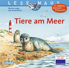 Tiere am Meer Lesemaus